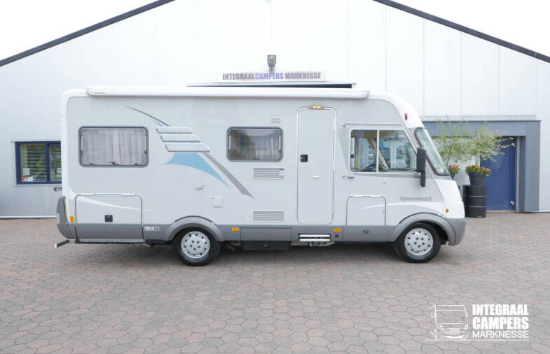 Hymer B 514 | Laag vast bed | Hefbed | Dubbele bodem