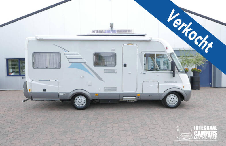 Hymer B 514 | Laag vast bed | Hefbed | Dubbele bodem