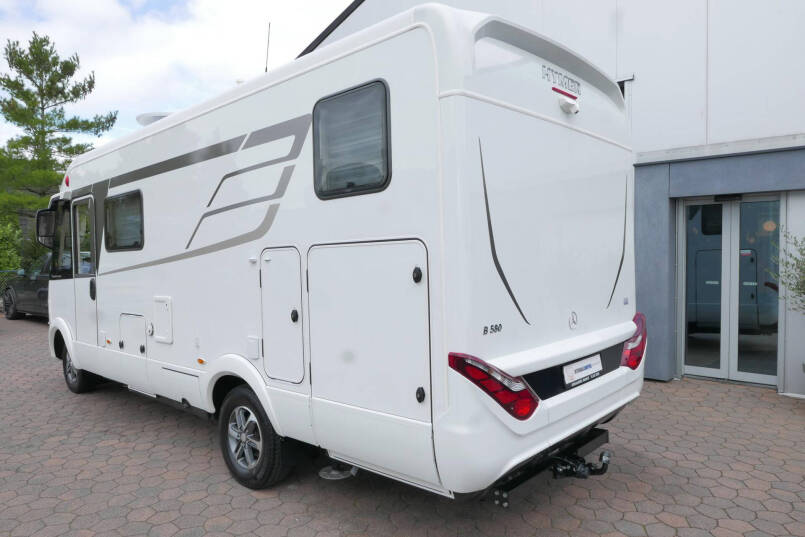 Hymer BMC-I 580 | Mercedes-Benz | 9G automaat | Enkele bedden | Levelsysteem | 5